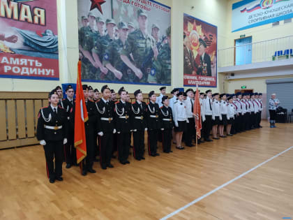 Районный конкурс «Смотр песни и строя»