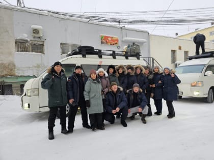 Десант мобильных докторов высадился за Полярным кругом