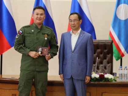Эрсан Андреев: «Удостоиться медали «За отвагу» – это большая честь»