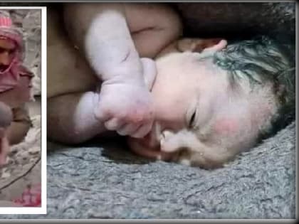 Малышка Айя стала символом трагедии и  надежды на победу жизни над смертью!