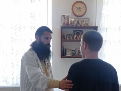 Руководитель Социального отдела совершил молебное пение в психоневрологическом диспансере