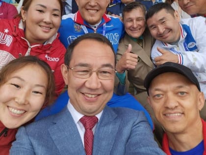 Айсен Николаев встретился с участниками Спартакиады по адаптивным видам спорта