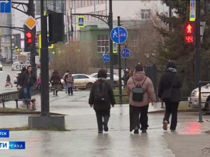 Холодный утренний Якутск: температура падает до -8 градусов