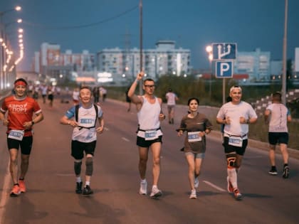 Более 1200 жителей Якутска приняли участие в «Sinet Team Yakutsk Marathon»