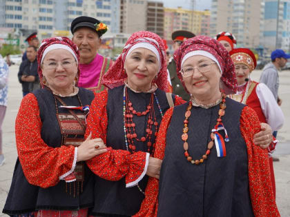 Казаки показали свое песенное мастерство