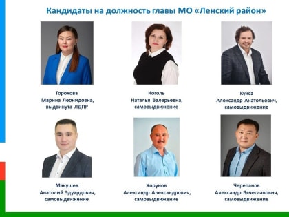 Досрочные выборы главы Ленского района проходят в Якутии