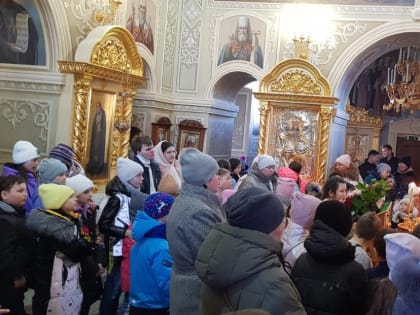 Праздник Пасхи в городе Удачный