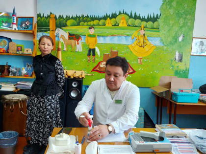 Бригады врачей Олекминской ЦРБ выехали в труднодоступные села