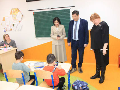 Приезд заместителя министра образования и науки Тихонова В.И.