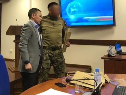 Георгий Балакшин встретился с якутянами - участниками специальной военной операции