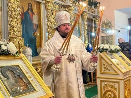 Архиерейские богослужения Рождественского сочельника в Преображенском соборе