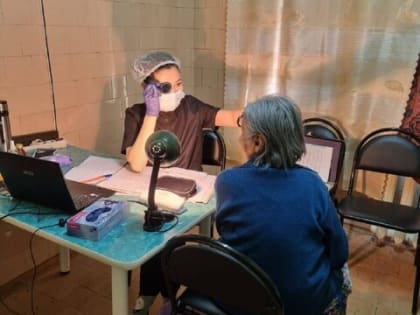 Мобильные доктора работают в посёлке Депутатский Усть-Янского района