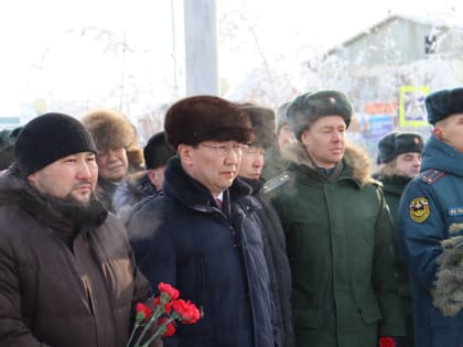 Священник принял участие в возложении цветов, посвященном 80-летию со дня героического сражения на оз. Ильмень в годы Великой Отечественной Войны