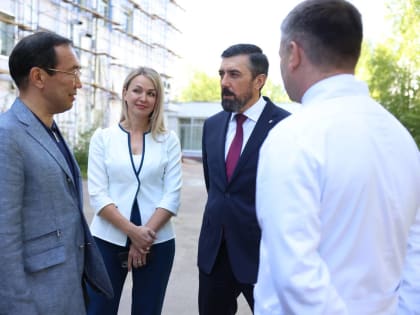 До конца сентября закончится первый этап реконструкции хирургического блока Нерюнгринской ЦРБ