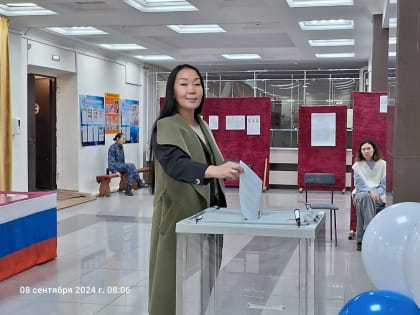 Выборы в Якутии: Все участки открыты для голосования