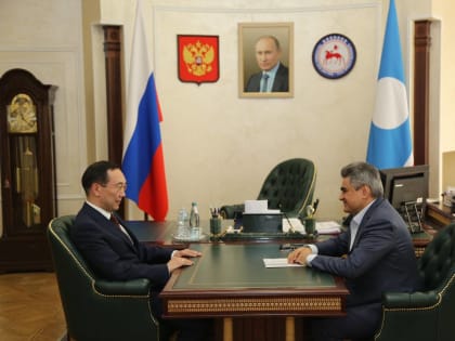 Ил Дархан встретился с лидером партии «Новые люди»