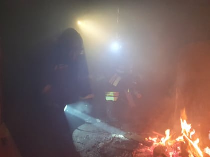 В селе Бестях при пожаре погиб человек