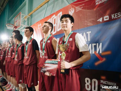 Команда МБОУ «Политехнического лицея» призеры  Чемпионата школьной баскетбольной лиги «КЭС-БАСКЕТ»