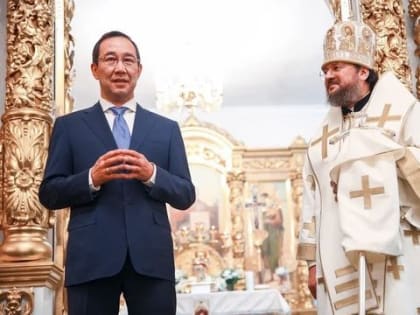 Глава Якутии поздравляет с Рождеством Христовым