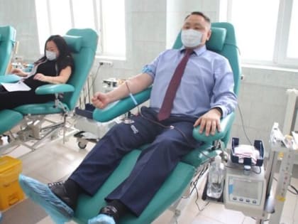 Аппарат Якутской гордумы приняли участие в неделе посвященной Дню донора 