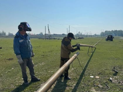 В селе Харбала начались работы по строительству газовых сетей