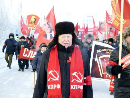 Протест против переименования площади Ленина в Якутске
