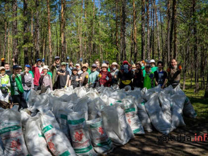 Экологическая акция в Якутске: «Мусору.Нет»
