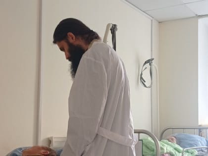 Социальный отдел продолжает окормлять пациентов паллиативного отделения