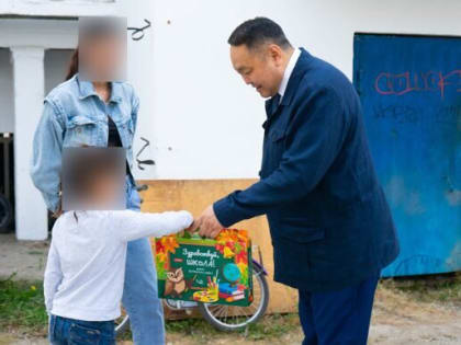 Помощь семьям участников спецоперации в Якутске