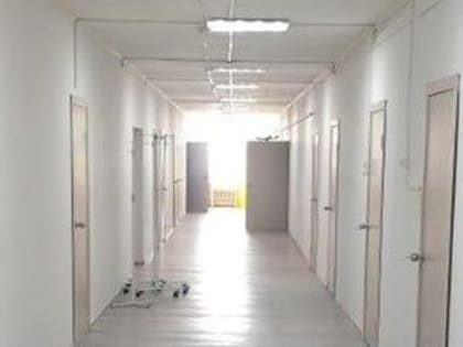 Ремонт стационара Эвено-Бытантайской ЦРБ близится к финалу