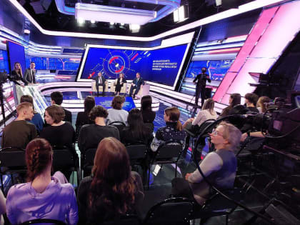 В студии ГТРК 