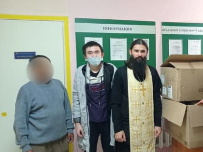 Руководитель социального отдела епархии посетил отделение паллиативной помощи в праздник Крестовоздвижения Господня