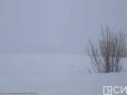 О сильном снегопаде в ряде районов Якутии предупредили синоптики