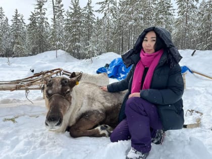 Олени из Нелькана прибыли в Якутск