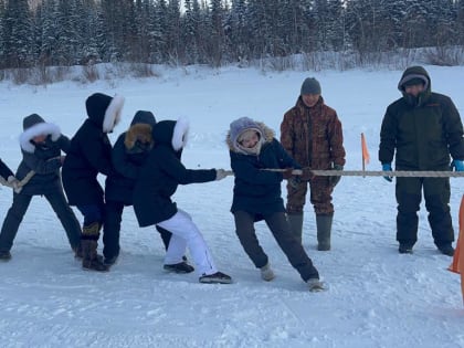 Моменты с официального открытия зимнего турсезона на «Ленских Столбах»❄️