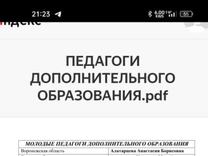 Педагог дополнительного образования МБДОУ ЦРР детский сад «Ромашка» Егоров Владислав Аркадьевич в числе победителей заочного этапа Всероссийского конкурса «Педагогический дебют»