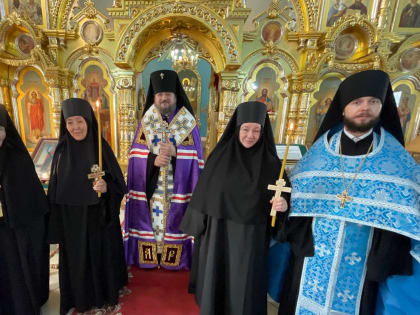 Архиерей совершил иноческий постриг в Старо-Покровском женском монастыре