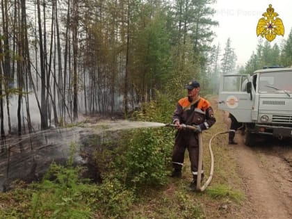 32 лесных пожара действует в Якутии по состоянию на 10 августа