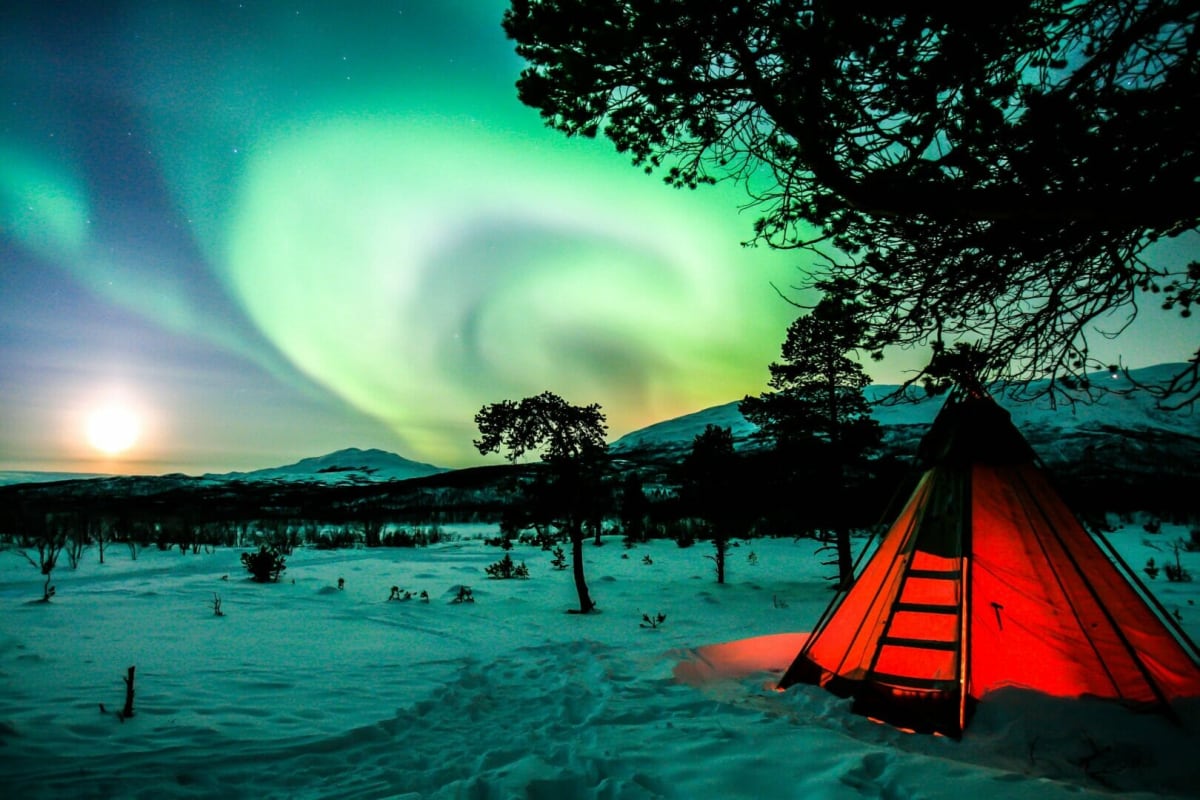 Best Places to Visit in Europe in December - 5. Abisko, Sweden