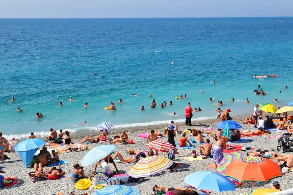 Beaches Of Nice And The French Riviera