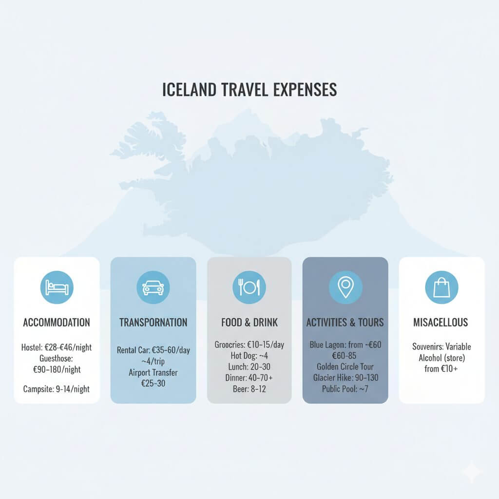 Iceland Travel Expenses