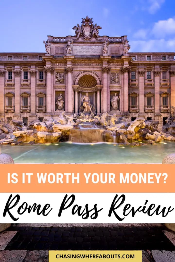 Rome Pass Pin Us to Support Us