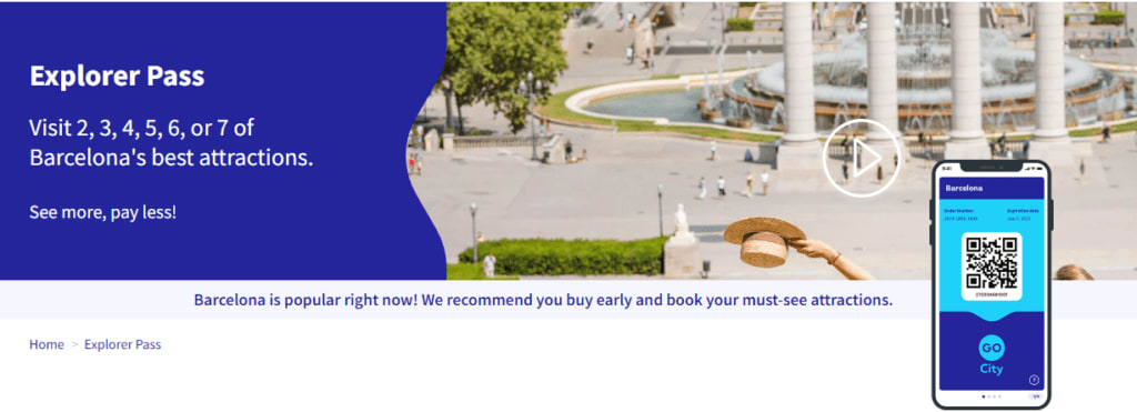 Barcelona Pass Go City Barcelona Explorer Pass Review
