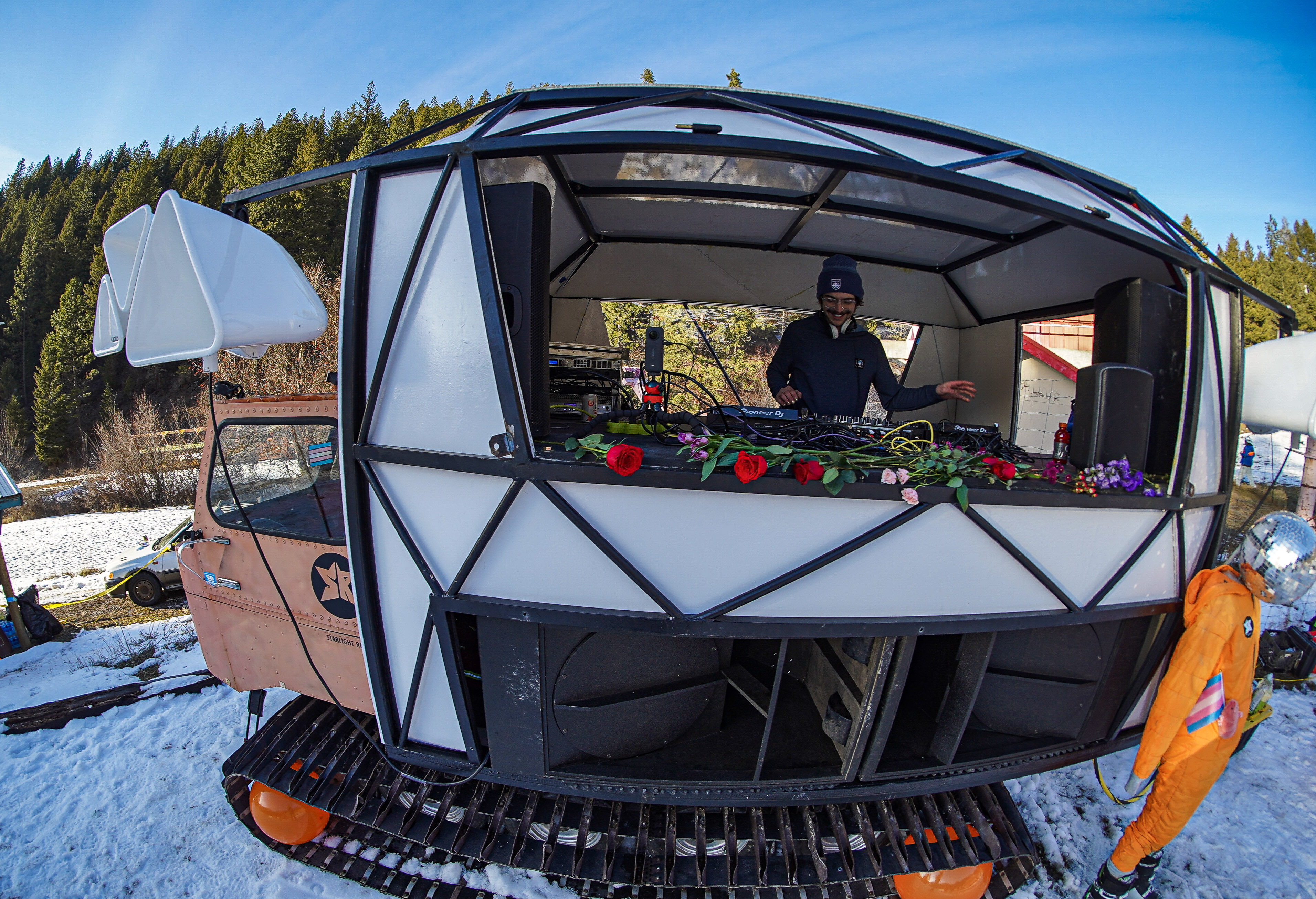 Disco Carrot fisheye