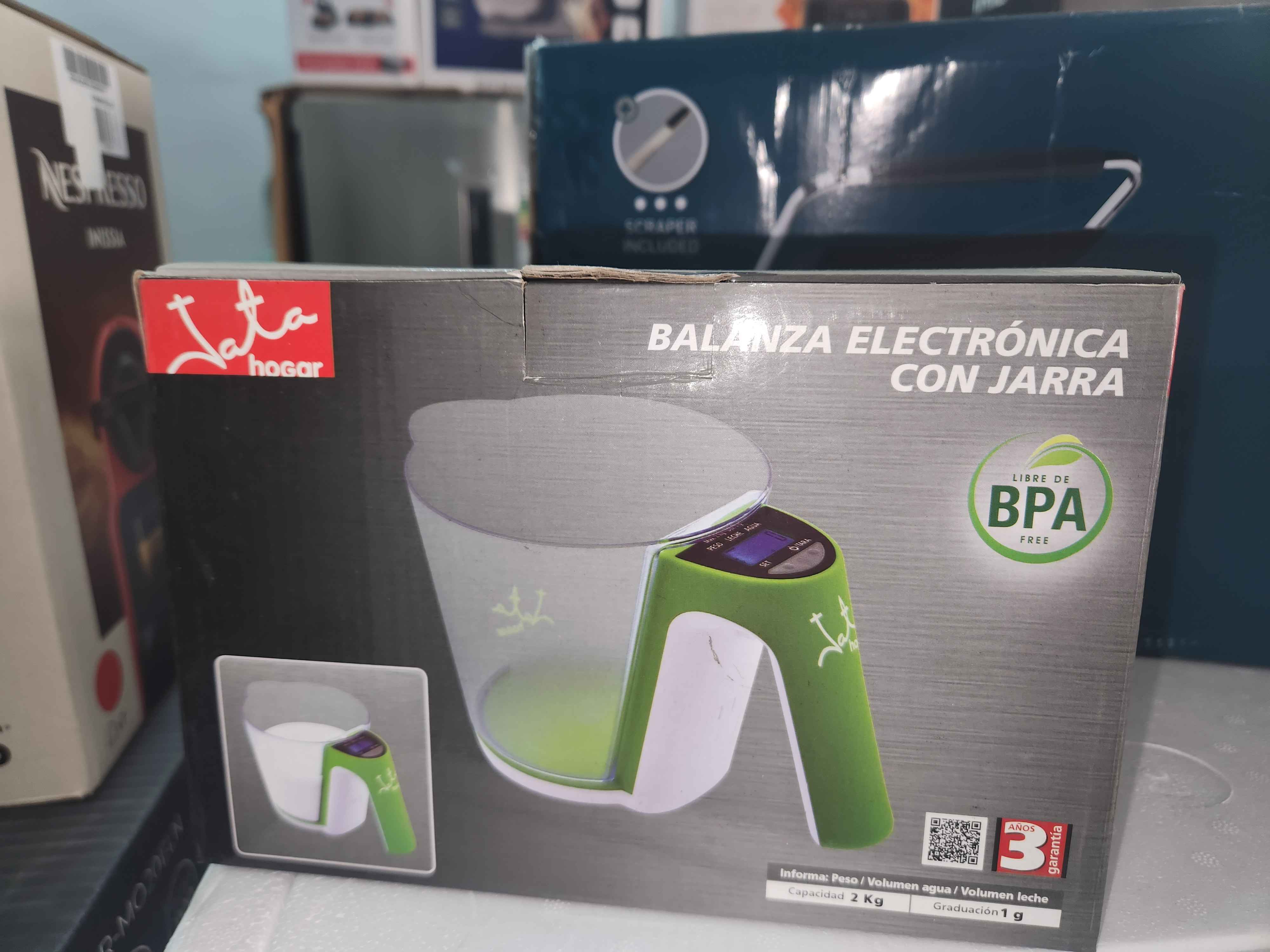 Balance Électronique de Cuisine avec Bol (Jarra) – Jata Hogar