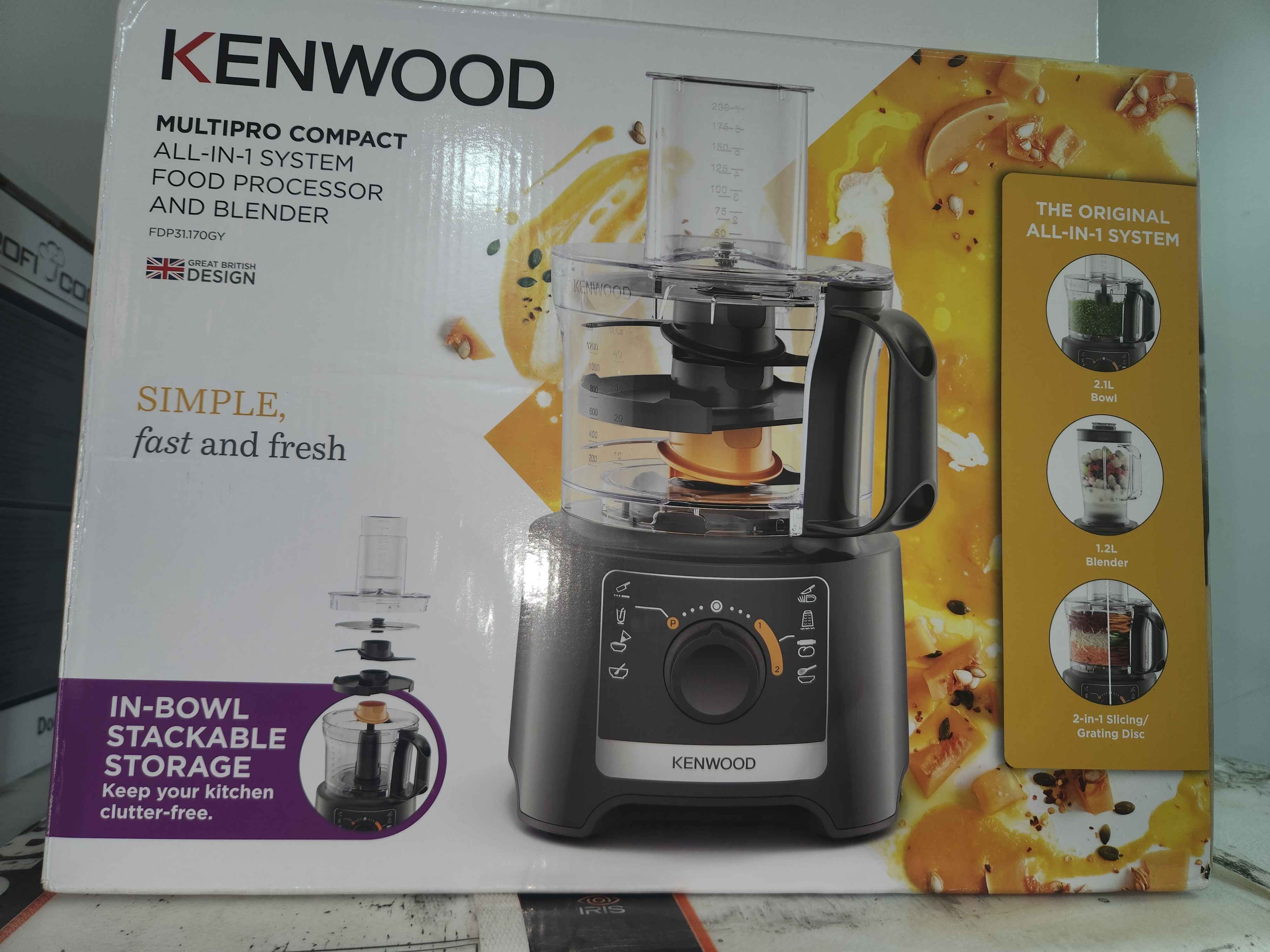Robot Multifonction Kenwood MultiPro Compact 3-en-1