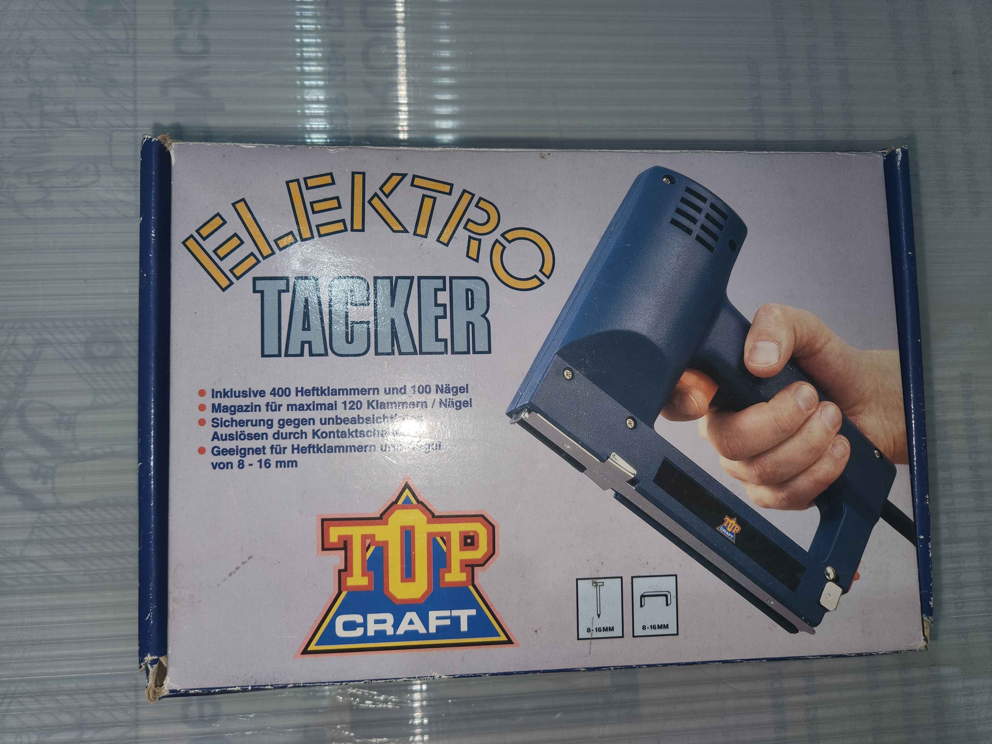 Agrafeuse Électrique Top Craft ET 120 A – Performance et Polyvalence