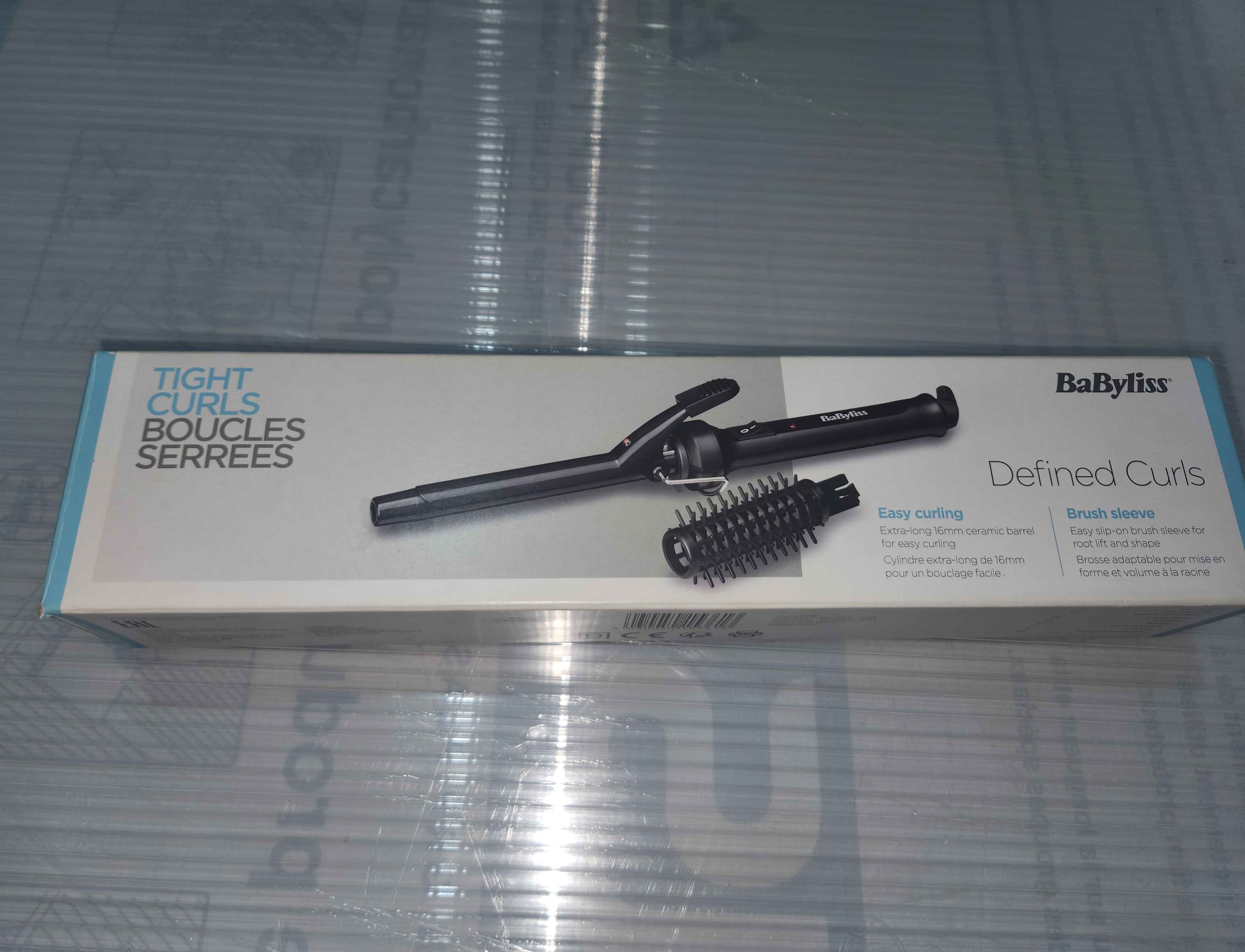 BaByliss Tight Curls - Fer à Boucler 16mm avec Brosse Amovible