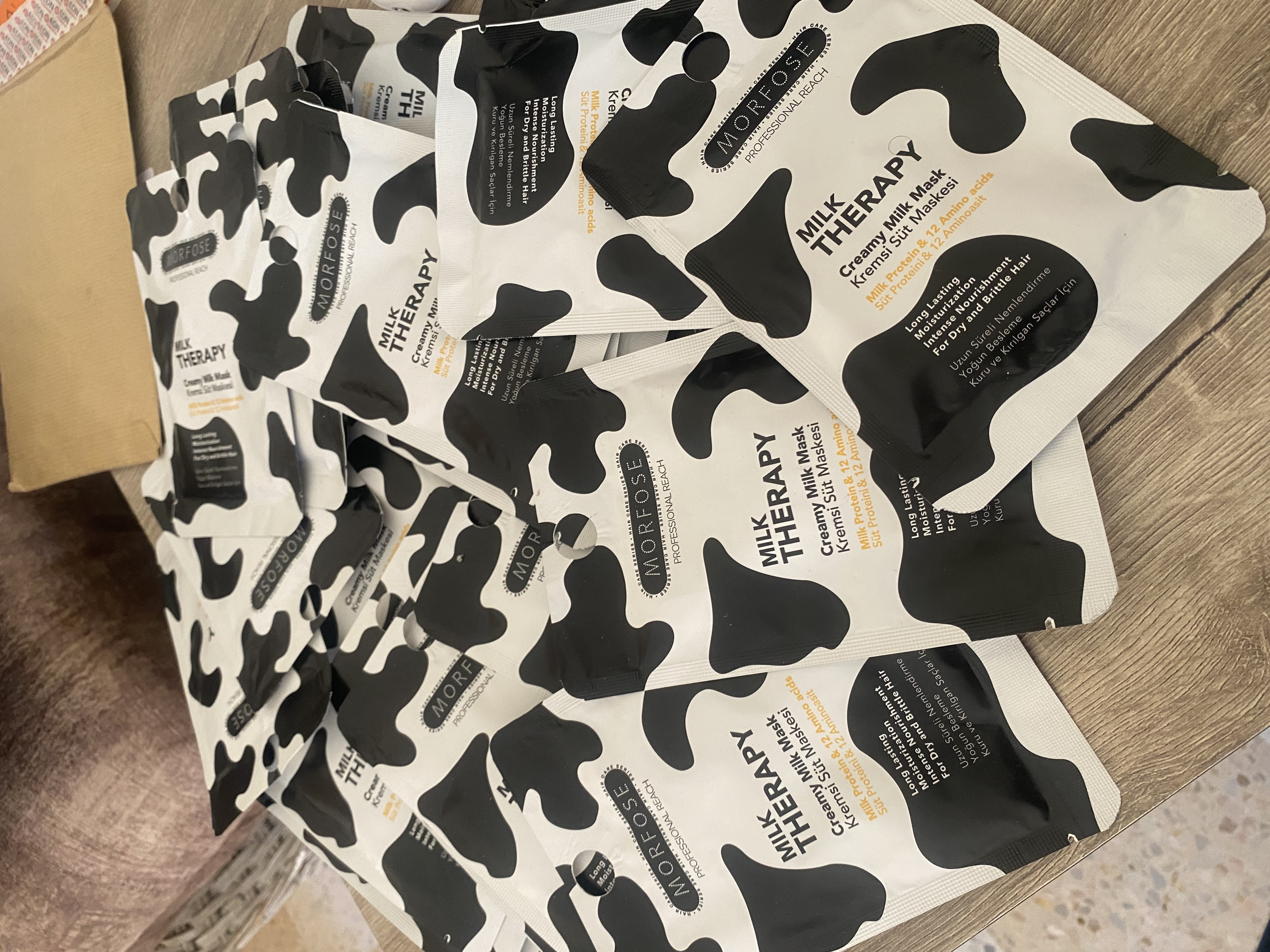 Creme mask morfose milk therapy 