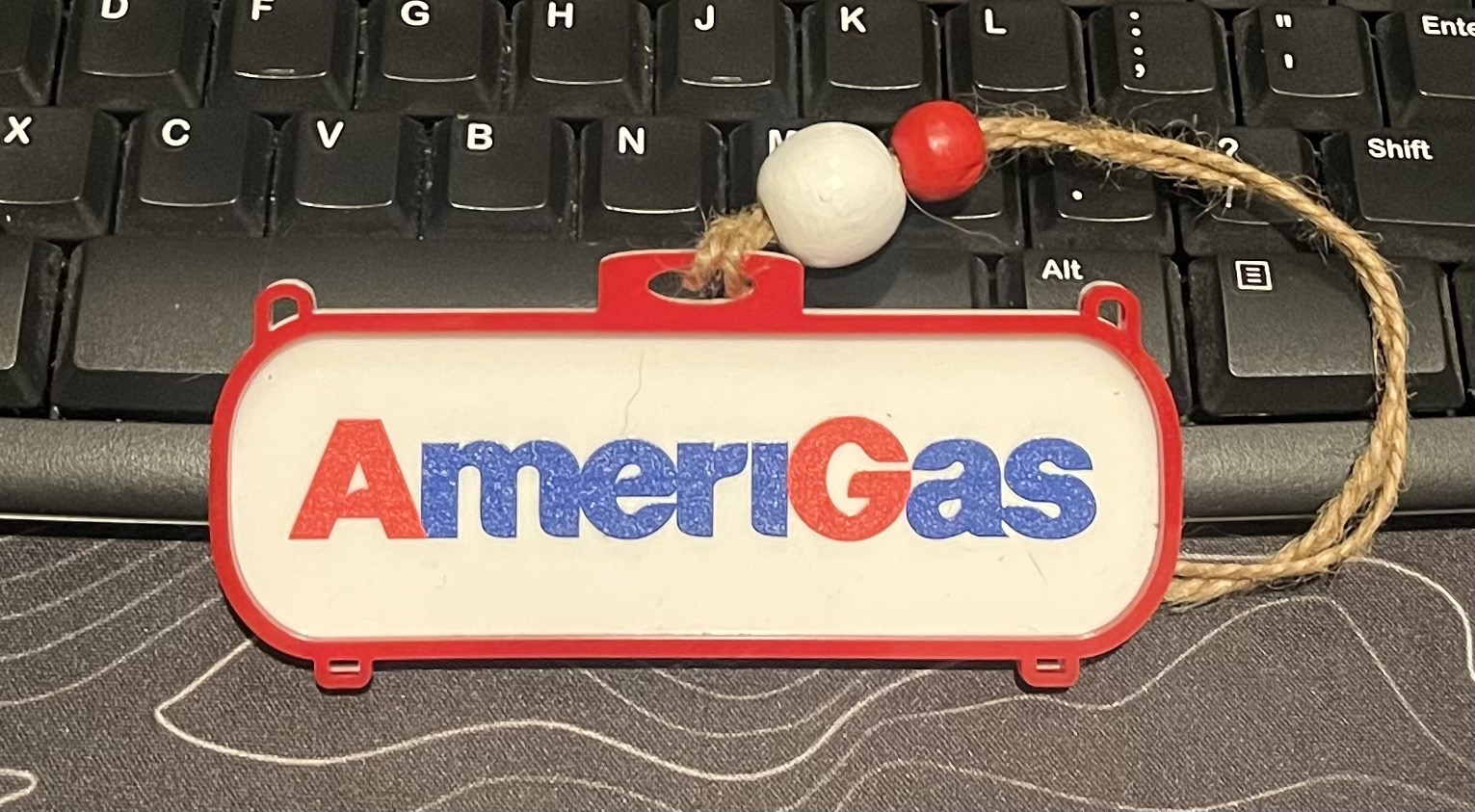 AmeriGas custom acrylic ornament bulk order